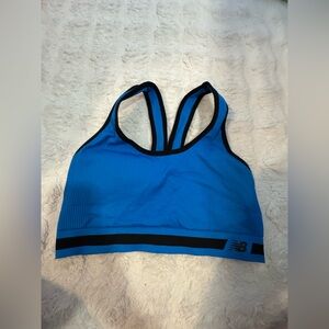 New Balance Vibrant Blue Sports Bra